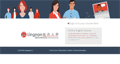 Desktop Screenshot of lingnan.netlanguages.com